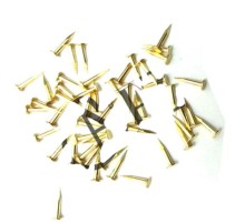 Klips, Menteşe, Ayağı Çivisi 7mm Çelik - Sarı 10gr