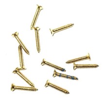 Klips, Menteşe, Ayak, Ağaç, Sunta Vidası 2,2x13 mm - Sarı 100 Adet