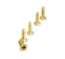 Klips, Menteşe, Ayak, Ysb Sac Vidası - 2,9x9,5mm Sarı, 100 Adet