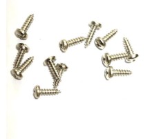 Klips, Menteşe, Ayak, Ysb Sac Vidası - 2,9x9,5mm Nikel, 100 Adet