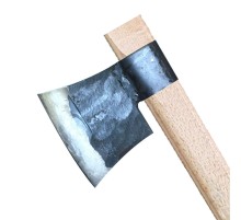 Küçük Sakallı Saplı Nacak - Balta 60cm - Dövme Çelikten