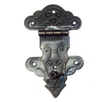 Kuyruklu Kilit, Sandık, Kutu Askısı - 36x60mm, Oksit, 100 Adet