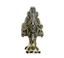 Lükens Sandık Ayağı, Kutu Ayak 4 cm - Nikel