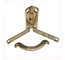 Makaslı Menteşe - 16x36x76mm, Gold, 1 Adet