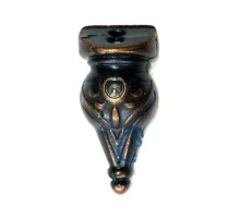 Minare Sandık Ayağı, Kutu Ayak 3 cm - Eskitme, 100 Adet