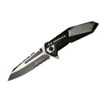 4172 Gri Kamp Çakı 21cm - Yarı Otomatik, Testere Detaylı