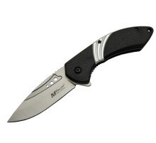 4214 Beyaz Kamp Çakı 20cm- Yarı Otomatik, Oluklu