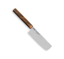 12106 Titan East Dilimleme Nakiri Şef Bıçağı 16 cm - Ceviz Sap