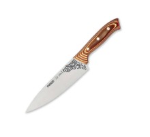 32160 Elite Şef Bıçağı 19 cm - Perçinli Kahverengi Kompozit Sap