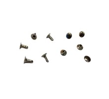 Rivet Perçin - 7mm, Nikel, 1000 Adet