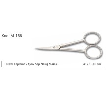 Rose Europe Ayrık Saplı Nakış Makası Süper Kalite No:4 10,16 CM