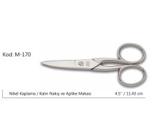 Rose Europe Kalın Nakış Makası Süper Kalite No:4.5 11,43 CM