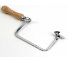 Sabit Kıl Testere Kolu - Ahşap Sap 13,5cm