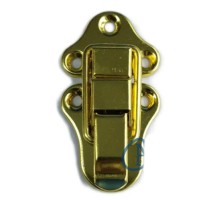 Sandık, Kutu Klipsi, Ön Kilidi - 72x40mm, Altın, 100 Adet