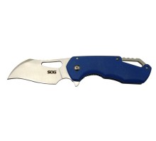 Sog İsonzo 1396BL Mavi Kamp Çakı 18cm - Yarı Otomatik, Kutulu