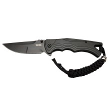 Sog Tighe Fifhter BRT 863BK Siyah Kamp Çakı 21cm - Yarı Otomatik, İpli