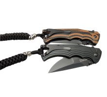 Sog Tighe Fifhter BRT 863ZBR Kahverengi Kamp Çakı 21cm - Yarı Otomatik, İpli