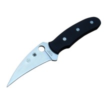 Spyderco CTS BD1 Sivri Outdoor Bıçağı 20 cm - Siyah Sapl Kılıf