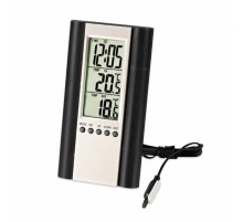 TT Technic-CC Termometre, Saat ,Alarm Ölçer 12/24 Saat Göstergeli