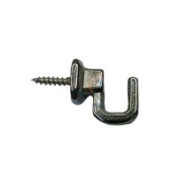 Vidalı Kanca, Askı Küçük - 15x18mm, Nikel - 100 Adet