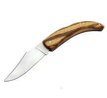 YK-48 Kamp / Outdoor Çakı 20 cm - Ahşap Saplı