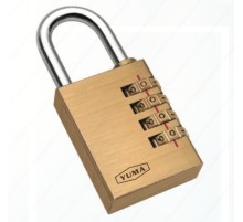 Pirinç Şifreli Asma Kilit - 3 Basamaklı 20mm