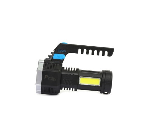 toptan-xml-dropshipping-PS-3879 USB Şarj Göstergeli Şarj Edilebilir 7*XPE +COB Led El Feneri