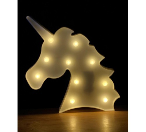 toptan-xml-dropshipping-Led Işıklı Unicorn Gece Lambası