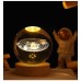 toptan-xml-dropshipping-Dekoratif Gezegen Tasarımlı Ahşap Altlıklı Işıklı Cam Küre Cam:6cm Ahşap:2cm