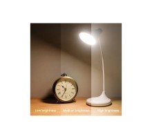 PS-1918 Şarjlı Dokunmatik 20 Led 3 Kademeli Ayarlanabilir Renk Tonu Ve Parlaklık Masa Lambası