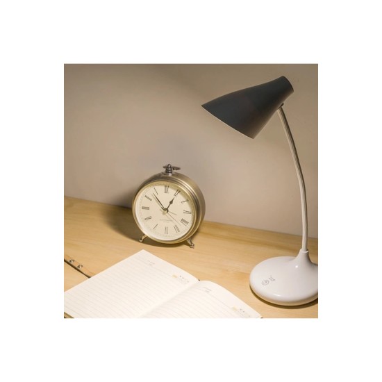 toptan-xml-dropshipping-PS-1918 Şarjlı Dokunmatik 20 Led 3 Kademeli Ayarlanabilir Renk Tonu Ve Parlaklık Masa Lambası