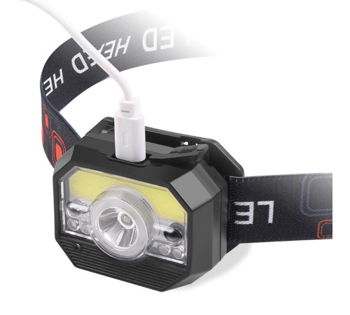 toptan-xml-dropshipping-PS-2180 800 Lümen Hareket Sensörlü USB Şarj Edilebilir Kafa Lambası