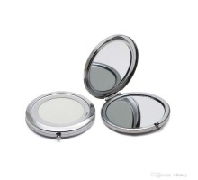 Promosyon Cep Aynası (Gümüş Renk)