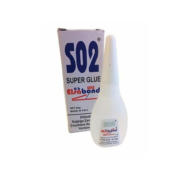 S02 Japon Yapıştırıcısı 20 Gr