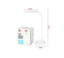 Şarjlı Sarı Ve Beyaz Renk Masa Lambasi Wt-005