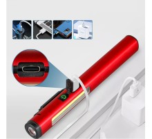 Şarjlı Mıknatıslı Çalışma Lambası Cep Feneri WT-307-S