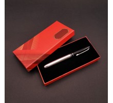 Metal Silver Kalem Kutulu