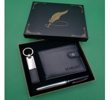 Cüzdan Anahtarlık Kalem Hediye Seti