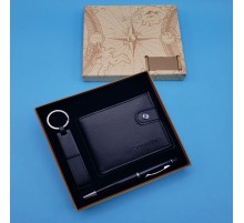 Siyah Touchpen Kalem Anahtarlık Ve Cüzdan