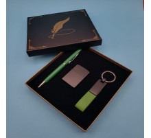 Çakmak Ve Yeşil Kalem Anahtarlık