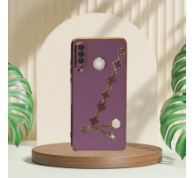 HUAWEİ P30 LİTE  ELÇEK ŞANZELİZE KILIF LİLA