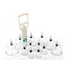 100 Adet 7 Numara Hacamat Kupası - Pompa Hediyeli