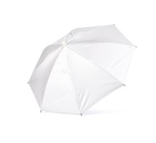 Beyaz Kafa Şemsiyesi 1 Adet