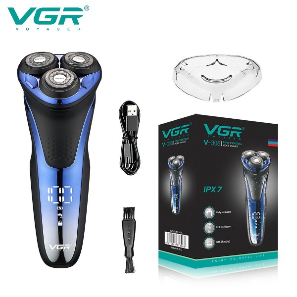 toptan-xml-dropshipping-VGR V-306 Islak Ve Kuru Şarjlı Tıraş Makinesi
