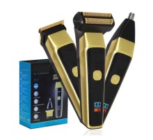 Profesyonel Saç Kesme Makinesi Tek Gövde 3 Başlık V-366