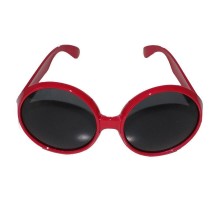 80 li Yıllar Kırmızı Renk Nostalji Yeşilçam Parti Gözlüğü