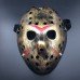 toptan-xml-dropshipping-Bakır Renk Kırmızı Çizgili Tam Yüz Hokey Jason Maskesi Hannibal Maskesi