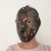 toptan-xml-dropshipping-Bakır Renk Kırmızı Çizgili Tam Yüz Hokey Jason Maskesi Hannibal Maskesi