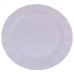toptan-xml-dropshipping-Beyaz Renk Lüks Plastik Mika Yuvarlak Tabak 26 cm 6 Adet