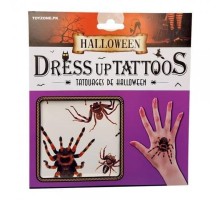 Cadılar Bayramı Halloween Dövme Tattoos 12li Karışık Model